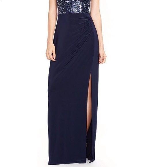 Ralph Lauren sequinned bodice gown - Picture 3 of 5